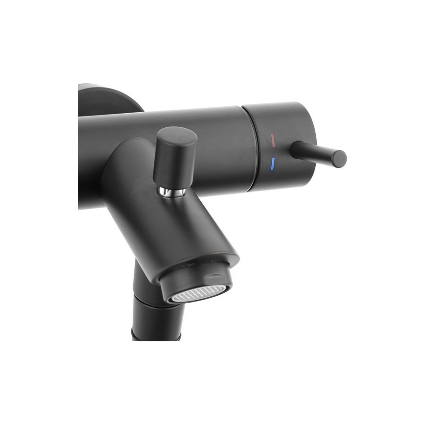 Paffoni - ROUND indbygget bruser sort