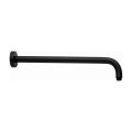 Paffoni - Rund brusearm 40 cm sort