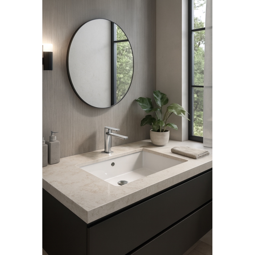 Paffoni - TANGO håndvaskarmatur med bundventil, mat krom