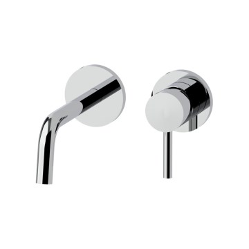 Paffoni - Vaskarmatur til indbygget montering LIGHT, blank krom