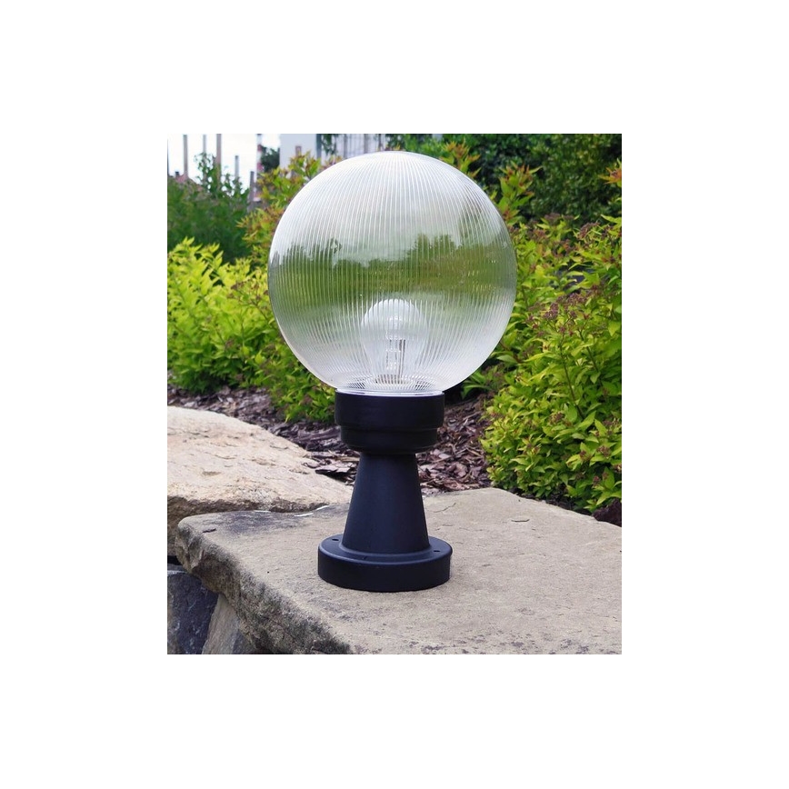 Udendørslampe NADIR 1xE27/15W/230V IP44 transparent