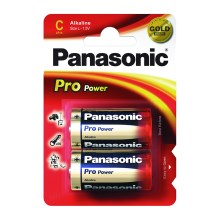 Panasonic LR14 PPG - 2stk alkaline batteri C Pro Power 1,5V