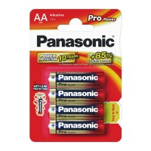 Panasonic LR6 PPG - 4stk alkalisk batteri AA Pro Power 1.5V