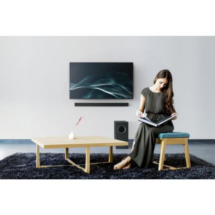 Panasonic - Soundbar med subwoofer 320W/230V + fjernbetjening