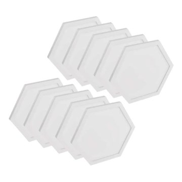 Panel 10x RGBIC dæmpbart LED/1,9W/230V Wi-Fi Tuya