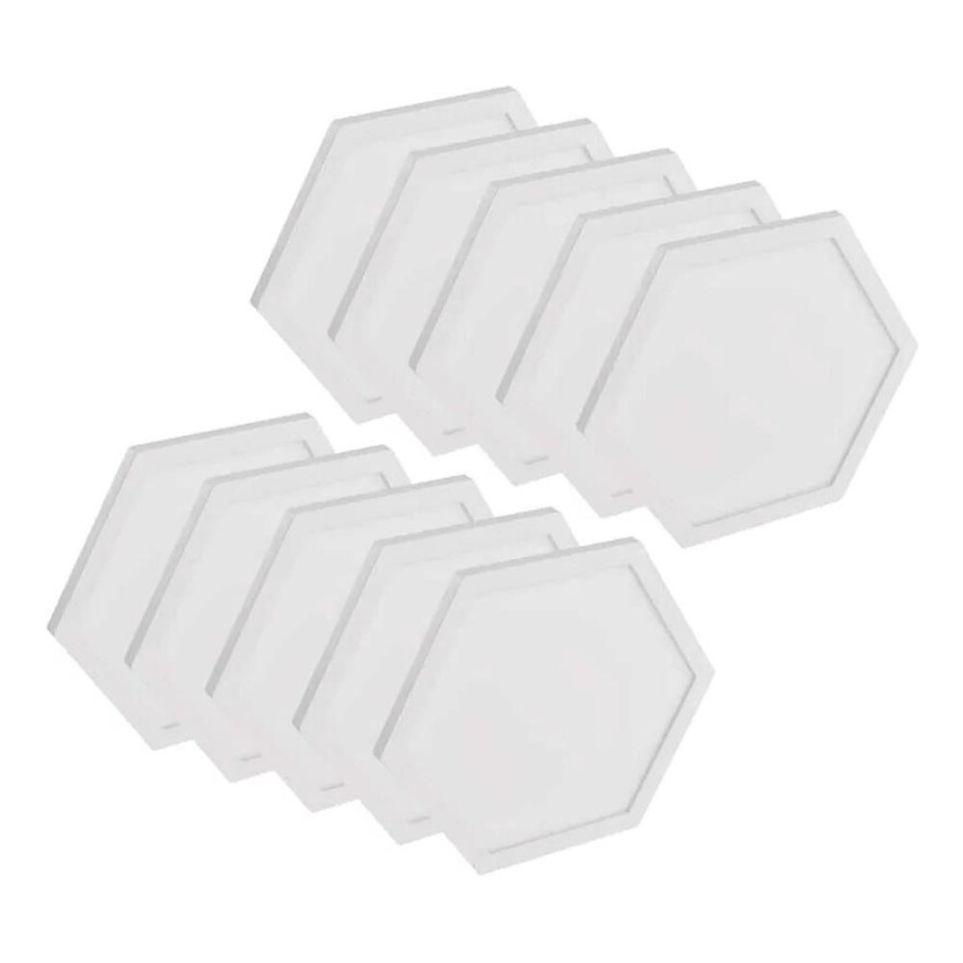 Panel 10x RGBIC dæmpbart LED/1,9W/230V Wi-Fi Tuya