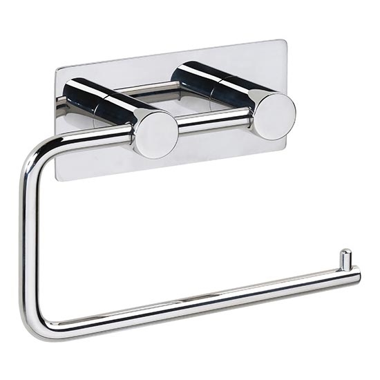 Papirholder 14,5 x 10 cm, rustfrit stål/sølv