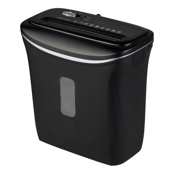 Papirstrimler til A4, kapacitet 12 l, 230V, sort