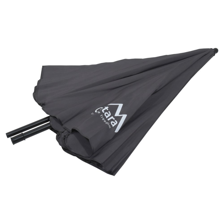 Parasol 1,8 m foldbar + hældning grå