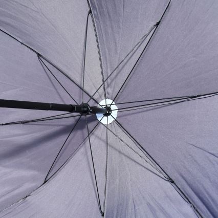 Parasol 1,8 m foldbar + hældning grå