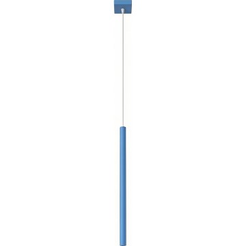PASTELO pendel på ledning 1xG9/8W/230V, blå