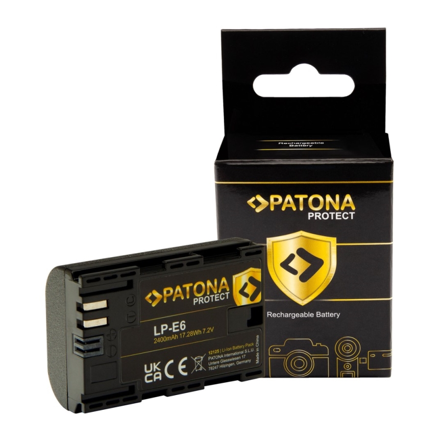 PATONA - Akkumulator Canon LP-E6 2400mAh Li-Ion Protect
