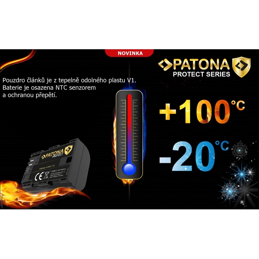 PATONA - Akkumulator Fuji NP-W235 2600mAh Li-Ion 7,2V Protect X-T4