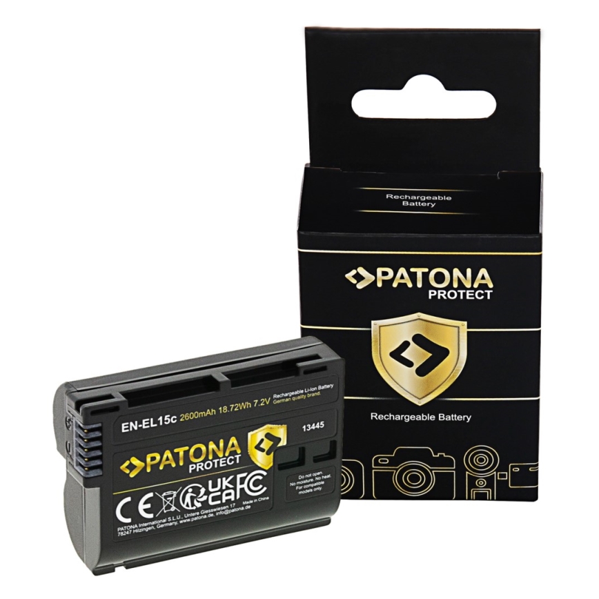 PATONA - Akkumulator Nikon EN-EL15C 2600mAh Li-Ion Protect