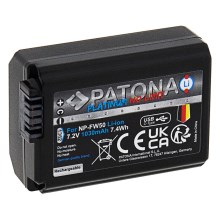 PATONA - Akkumulator Sony NP-FW50 1030 mAh Li-ion Platinum USB-C-opladning