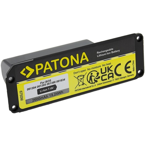 PATONA - Akkumulator til BOSE Soundlink Mini 1 2600 mAh 7,4V Li-ion + værktøjer