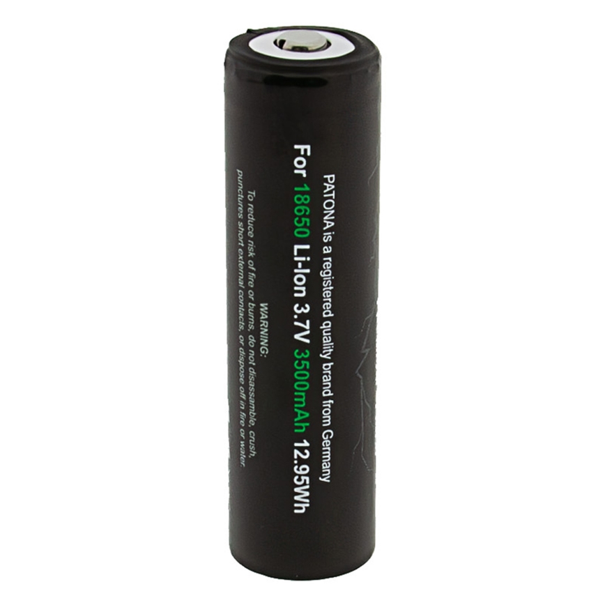 PATONA - Batteri 18650 Li-ion 3500 mAh Premium 3,7V
