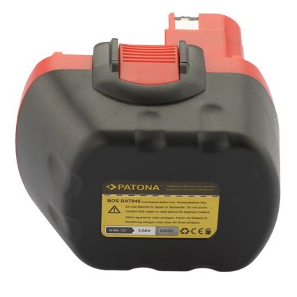 PATONA - Batteri Bosch 12V 3000mAh Ni-MH