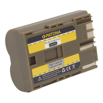 PATONA - Batteri Canon BP-511 1300mAh Li-Ion