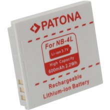 PATONA - Batteri Canon NB-4L 600mAh Li-Ion
