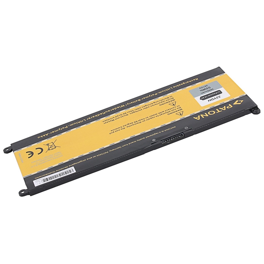 PATONA - Batteri DELL Inspiron 13/15/17 G3 3600 mAh Li-Pol 15,2V 33YDH