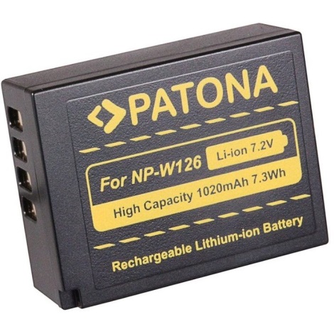 PATONA - Batteri Fuji NP-W126 1020mAh Li-Ion