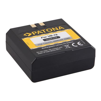 PATONA - Batteri GODOX VB18/VB19 2000mAh Li-Ion 11V