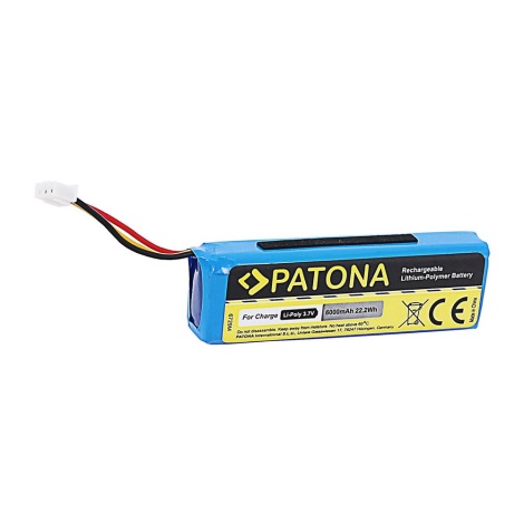PATONA - Batteri JBL Charge 1 6000mAh 3,7V Li-Pol
