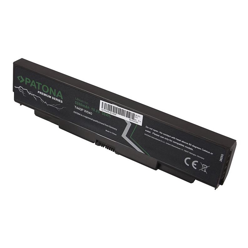 PATONA - Batteri LENOVO L440/T440p 5200mAh Li-Ion 10,8V 45N1145 Premium