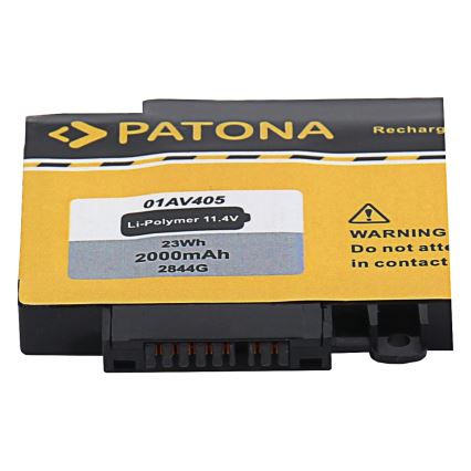 PATONA - Batteri Lenovo Thinkpad T460S/T470S 2000 mAh Li-Pol 11,4V 01AV405