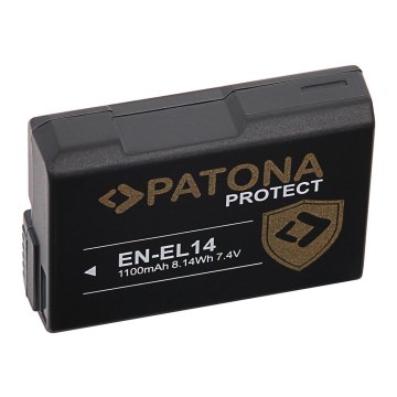 PATONA - Batteri Nikon EN-EL14 1100mAh Li-ion Protect