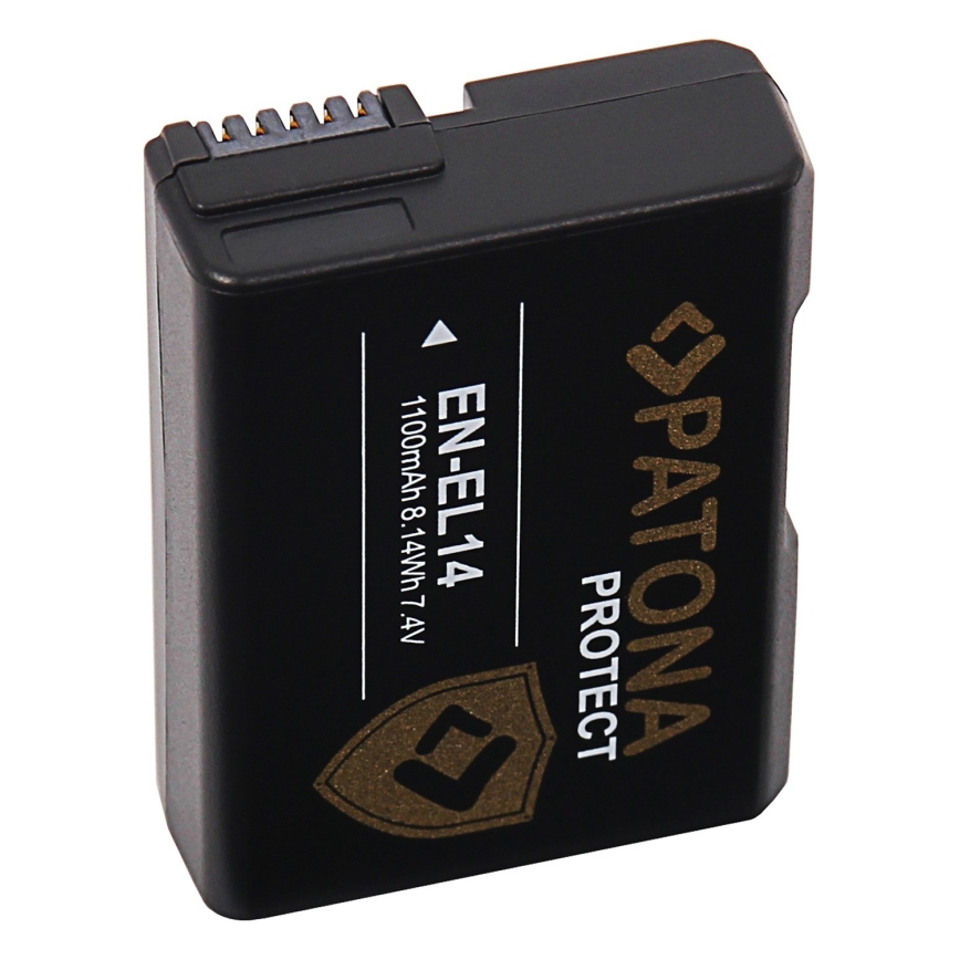 PATONA - Batteri Nikon EN-EL14 1100mAh Li-ion Protect