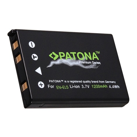 PATONA - Batteri Nikon EN-EL5 1200mAh Li-Ion Premium