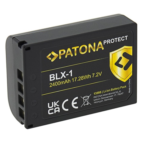 PATONA - Batteri Olympus BLX-1 2250 mAh Li-ion Protect OM-1