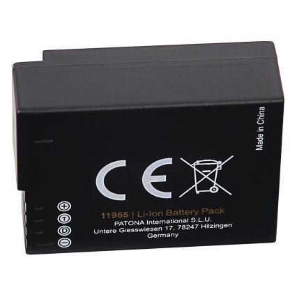PATONA - Batteri Panasonic DMW-BLC12 E 1100mAh Li-ion Protect