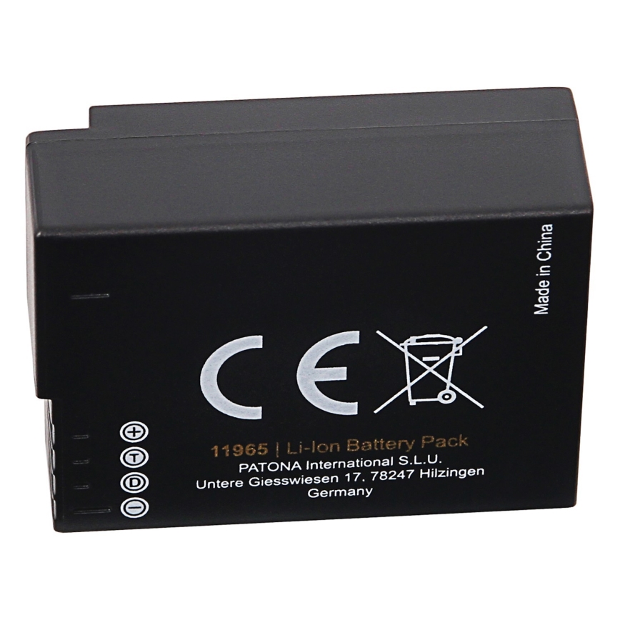 PATONA - Batteri Panasonic DMW-BLC12 E 1100mAh Li-ion Protect