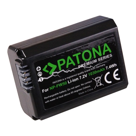 PATONA - Batteri Sony NP-FW50 1030mAh Li-Ion PREMIUM