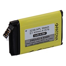 PATONA - Batteri til Apple Watch 1 246mAh A1579 42 mm