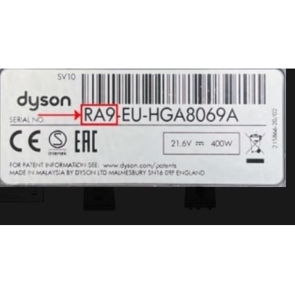 PATONA - Batteri til DYSON V8 3000mAh, Li-ion 21,6V PREMIUM