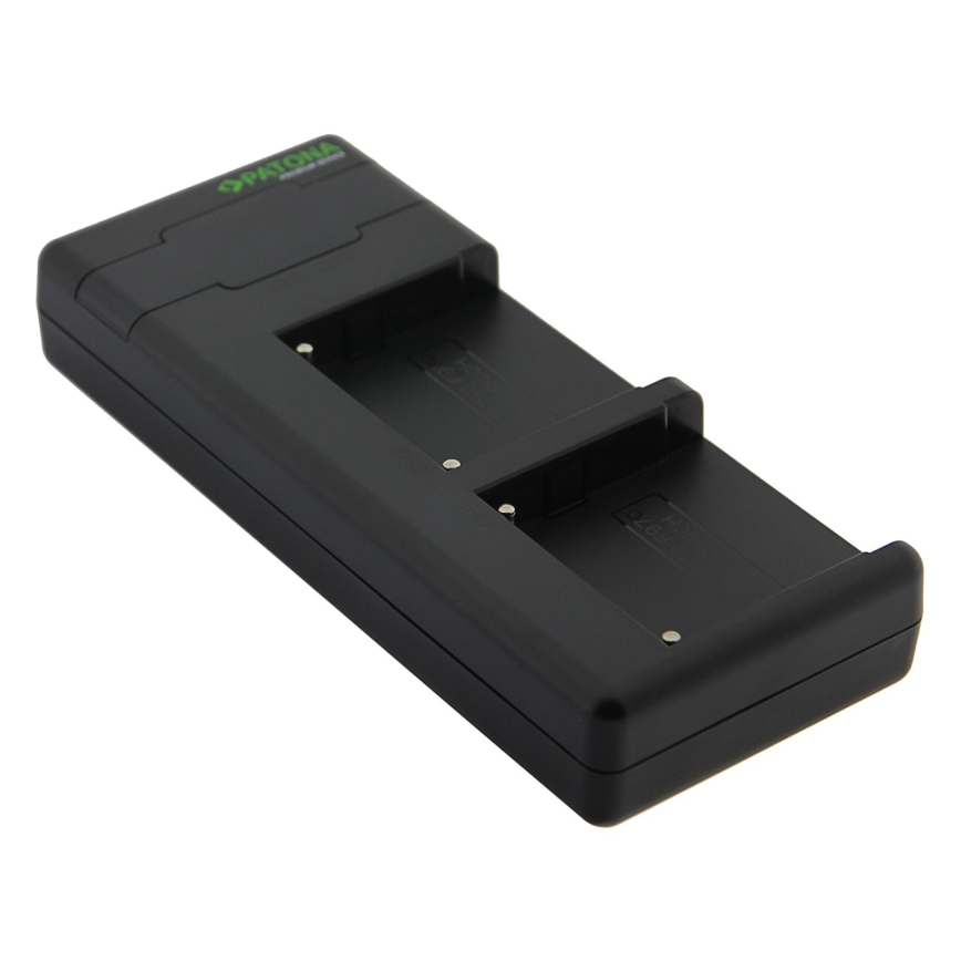 PATONA - Hurtigoplader Dual Sony F550/F750/F970/FM50 + kabel USB-C 0,6 m
