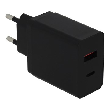 PATONA - Opladeradapter 1xUSB-C/1xUSB-A  Power Delivery 36W/230V