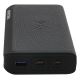 PATONA - Powerbank 20000 mAh 100W Li-ion 2xUSB-C/1x USB-A med QI-opladning