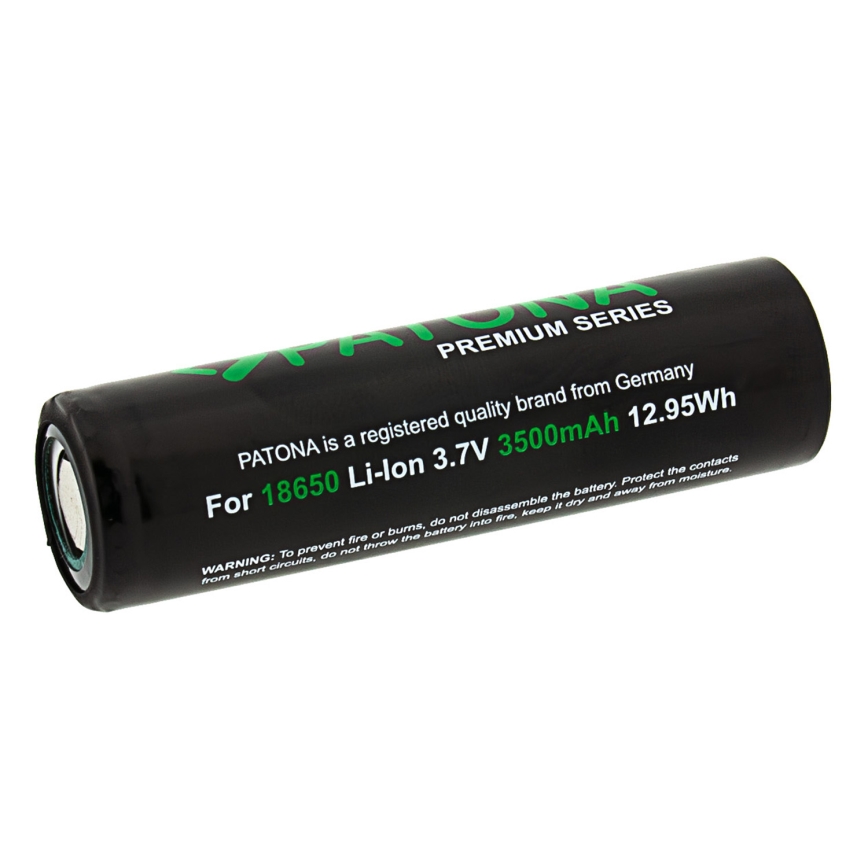 PATONA - PREMIUM 18650 Li-ion-batteri 3500 mAh 3,7 V