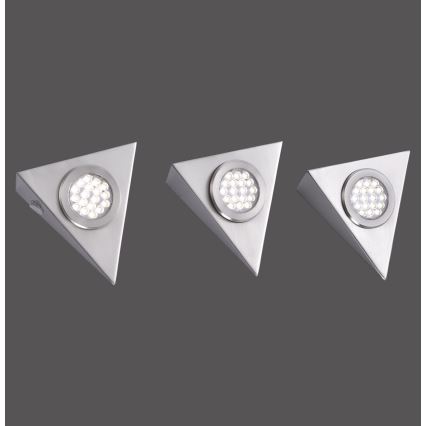 Paul Neuhaus 1119-55-3 - 3x LED møbellamper med sensor HELENA LED/2,5W/230V