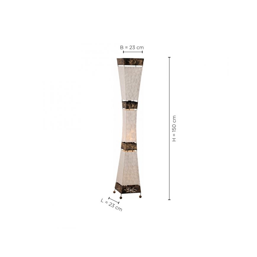 Paul Neuhaus 1923 - Standerlampe ABUJA 3xE27/40W/230V
