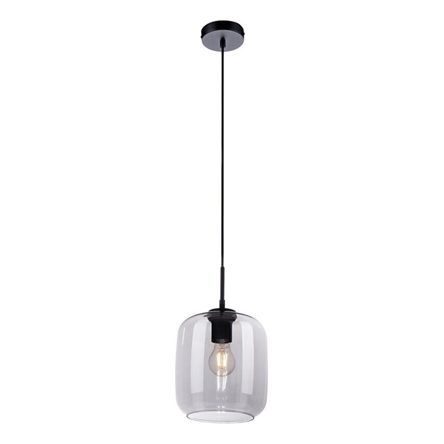 Paul Neuhaus 2002-25 - Pendel SHITAKE 1xE27/10W/230V diameter 20 cm røget