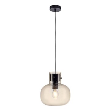Paul Neuhaus 2003-27 - Pendel SHITAKE 1xE27/10W/230V diameter 25 cm røget