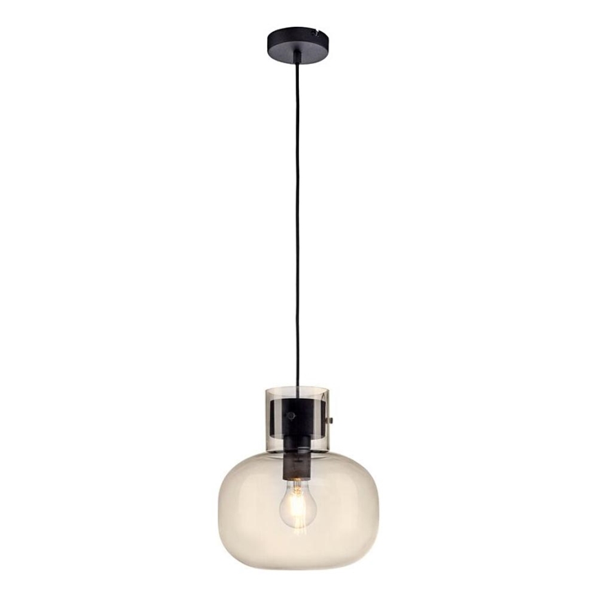 Paul Neuhaus 2003-27 - Pendel SHITAKE 1xE27/10W/230V diameter 25 cm røget