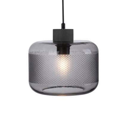 Paul Neuhaus 2005-25 - Pendel BOLETUS 1xE27/10W/230V diameter 23,5 cm grå