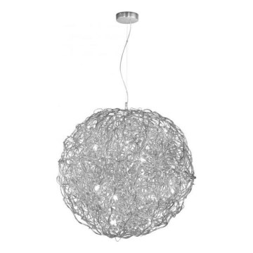 Paul Neuhaus 2019-21 - SAREA pendel med wireophæng 15xG9/40W/230V, sølv